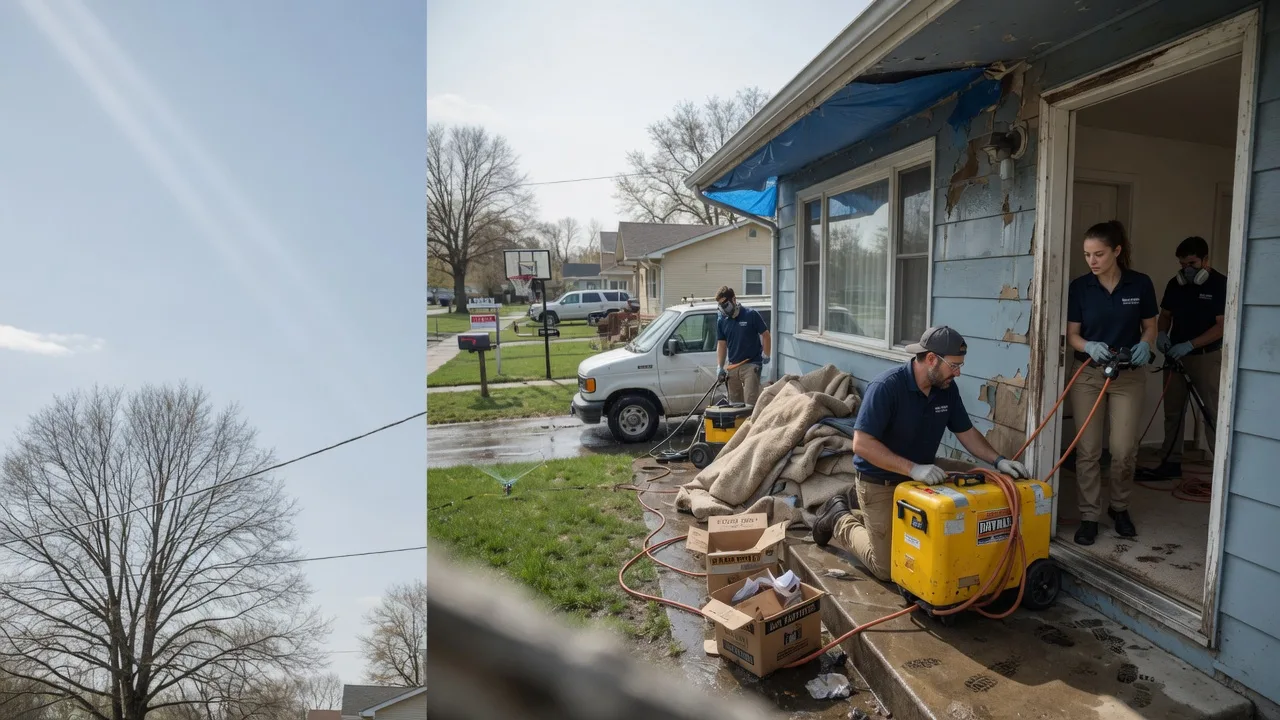 Basement Flood Cleanup in Killdeer, ND near me